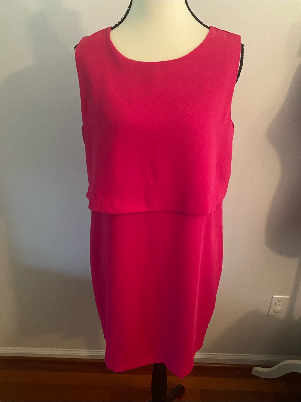 NWT Cynthia Rowley raspberry color sleeveless dress